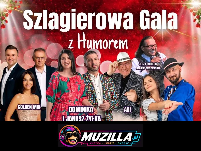 Szlagierowa Gala z Humorem — Poznań — 11 października 2026