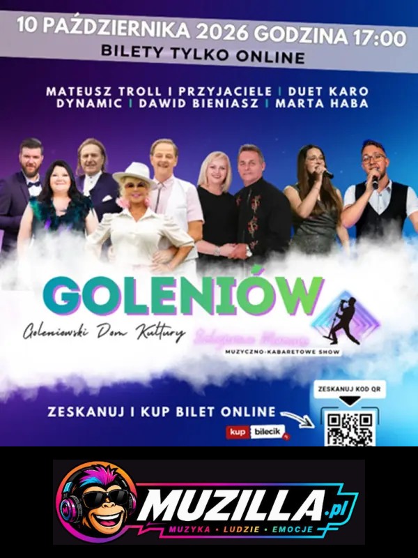 Szlagierowe Marzenia – Muzyczno-kabaretowe Show — Goleniów — 10 października 2026