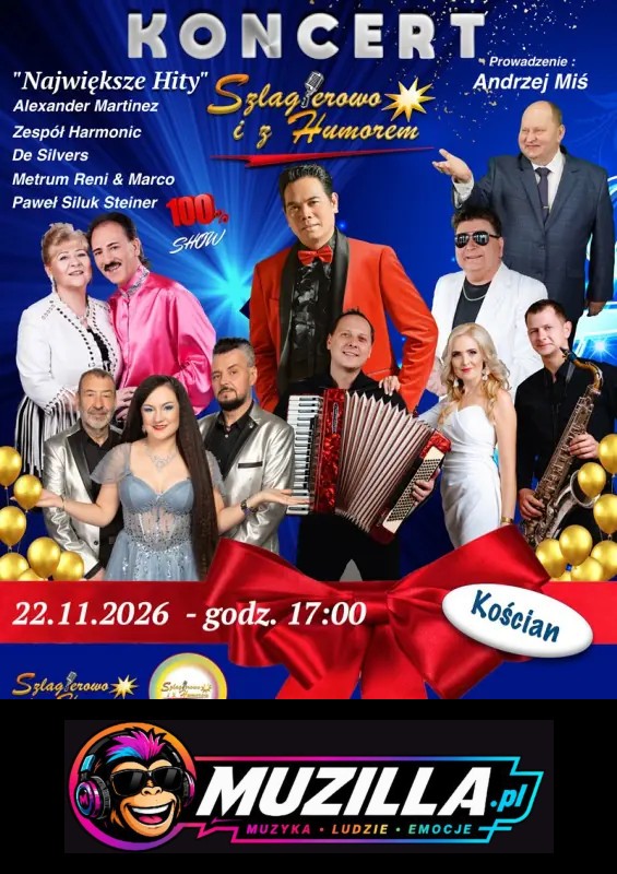 Szlagierowo i z Humorem — Kościan — 22 listopada 2026