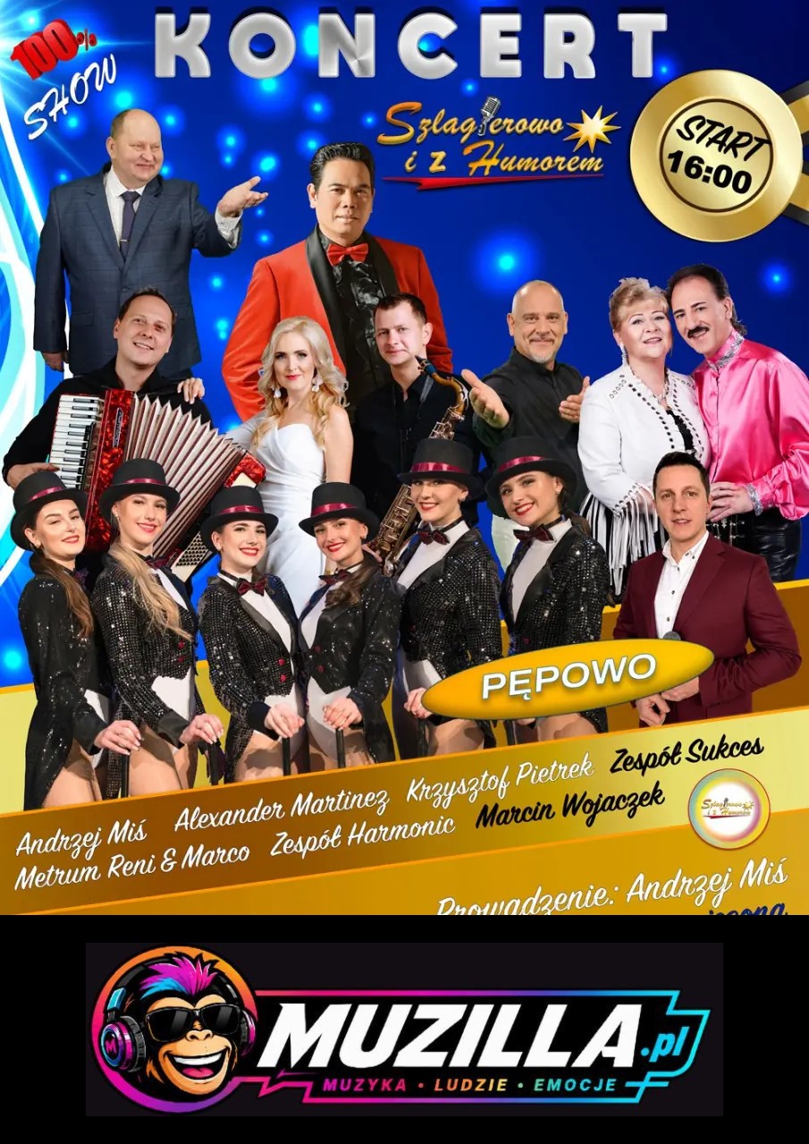 Szlagierowo i z Humorem — Pępowo — 8 listopada 2026