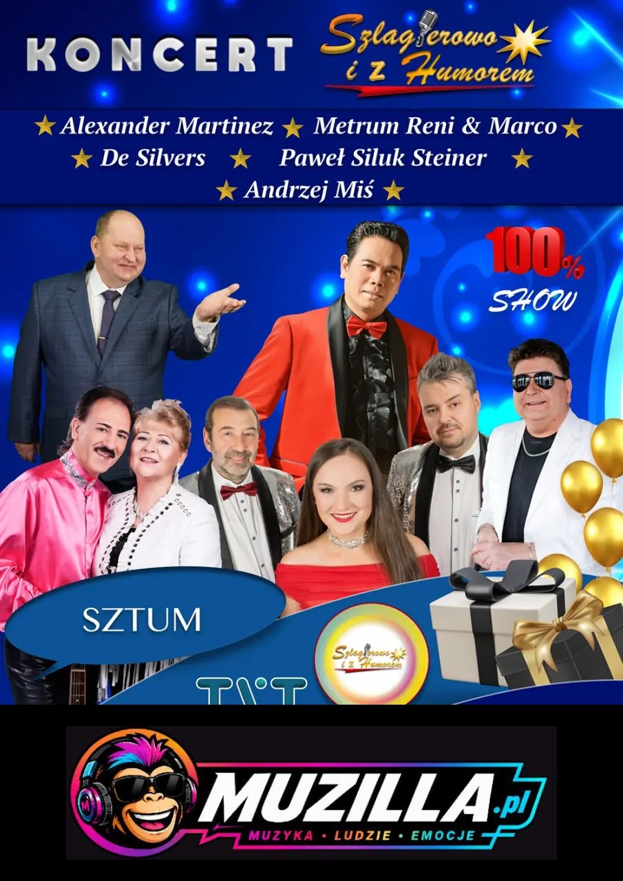 Szlagierowo i z Humorem — Sztum — 17 października 2026