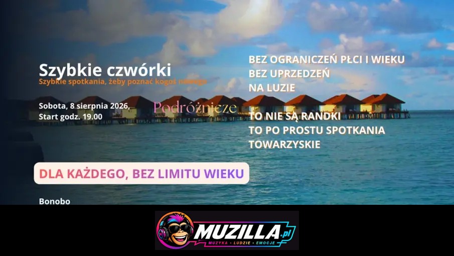 Szybkie czwórki – szybkie spotkania żeby poznać kogoś nowego. — Kraków — 8 sierpnia 2026