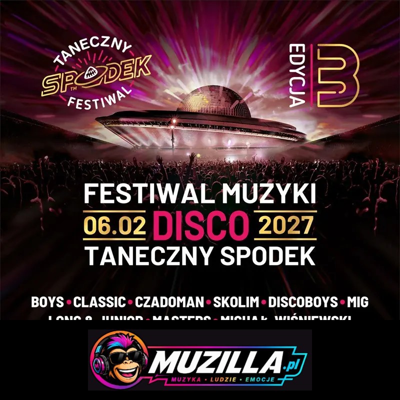 Taneczny Spodek – Festiwal Muzyki Disco — Katowice — 6 lutego 2027