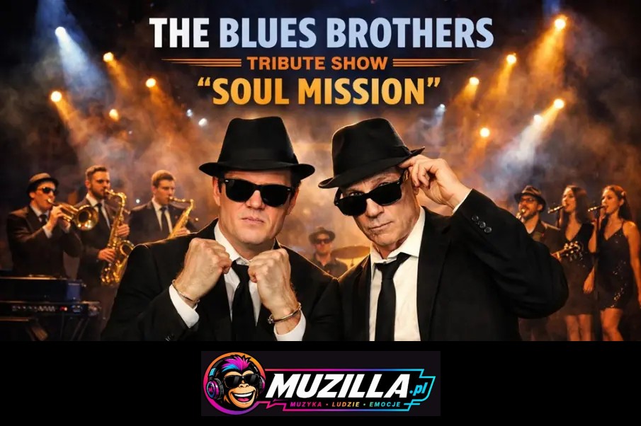 The Blues Brothers „Soul Mission” Live & Loud – Tribute, który rozsadza scenę! — Poznań — 31 października 2026