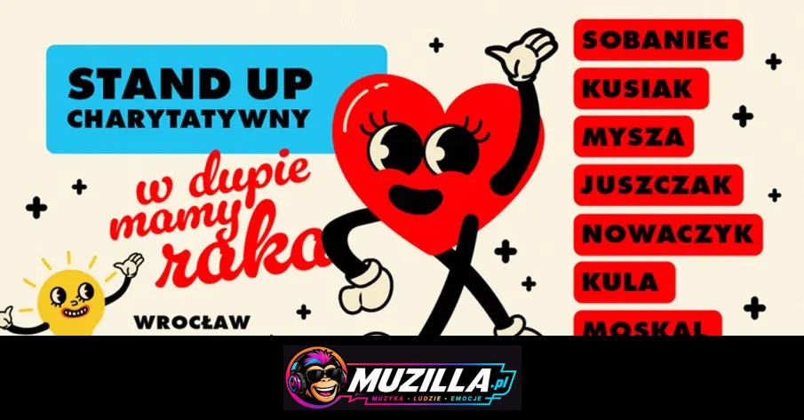 To nie obietnica zmierzchu, to zapowiedź finezyjnego wieczoru komediowego w Klubie Wędrówki! — Wrocław — 9 sierpnia 2026