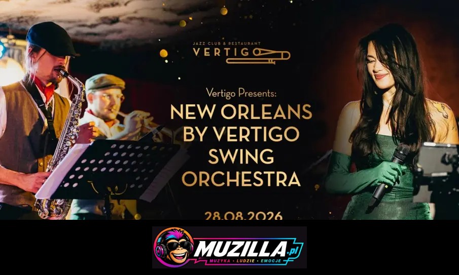 Vertigo Presents: New Orleans by Vertigo Swing Orchestra — Wrocław — 28 sierpnia 2026