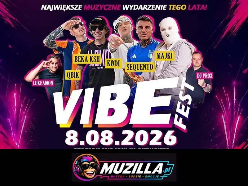 VIBE FEST — Sieniawa — 8 sierpnia 2026