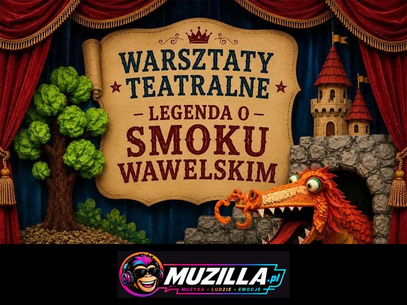 Warsztaty teatralne – Legenda o Smoku Wawelskim — Mielno — 12 sierpnia 2026