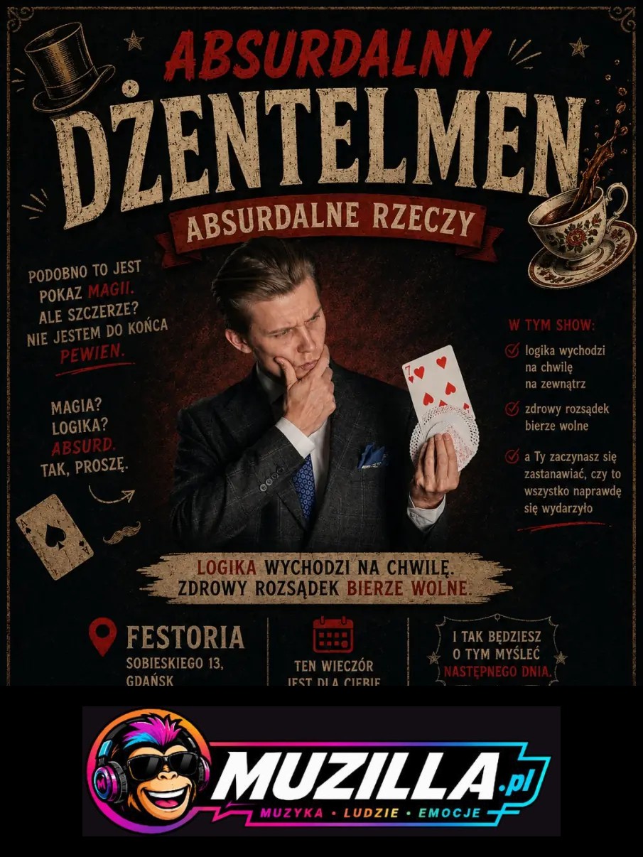 Wieczór iluzjonisty — Gdańsk — 7 września 2026