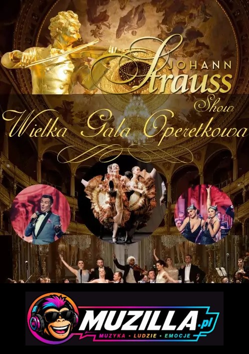 Wielka Gala Johann Strauss Show – Orkiestra & Soliści & Balet – CZĘŚĆ 2 — Racibórz — 14 listopada 2026