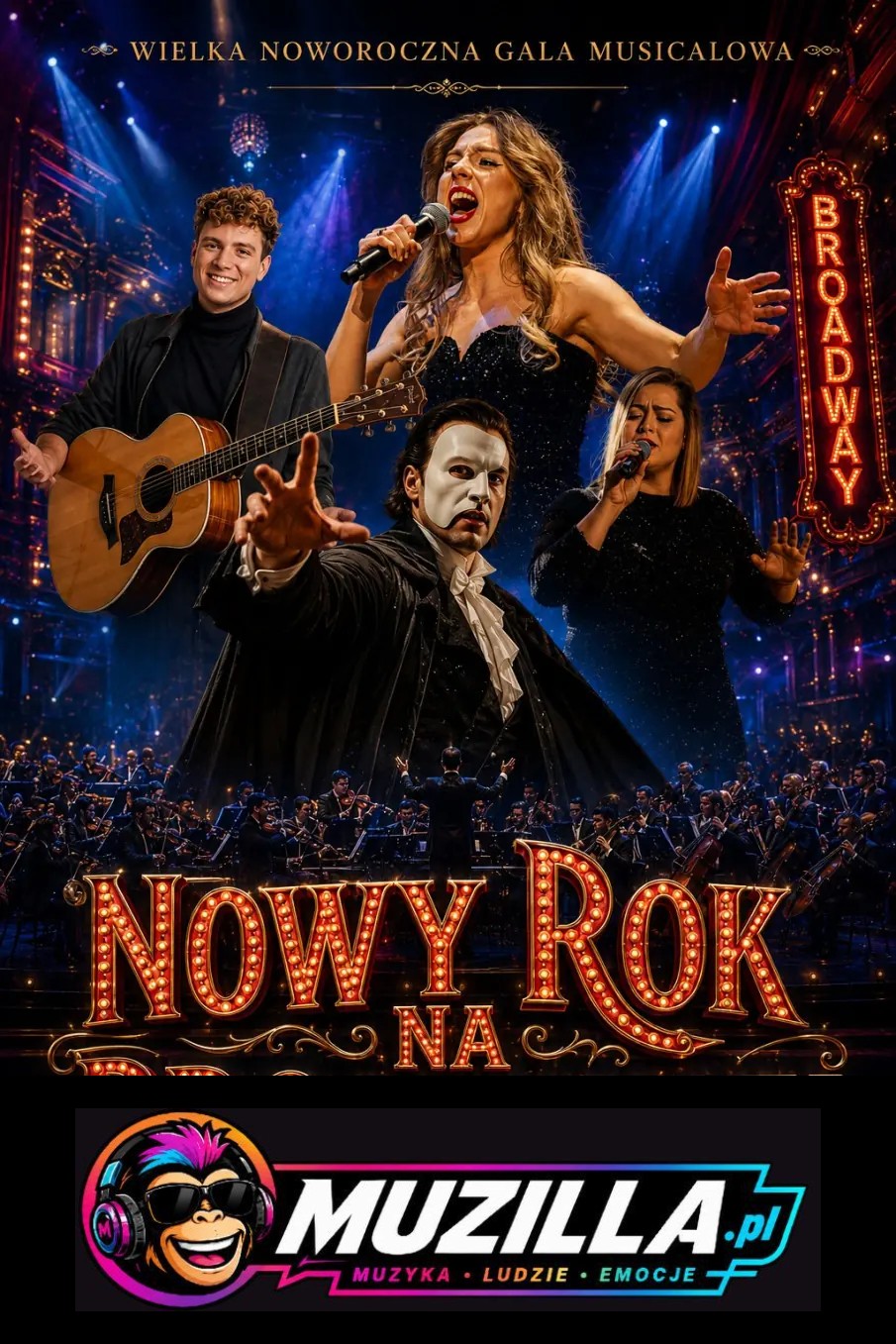 Wielka Noworoczna Gala Musicalowa — Koszalin — 9 stycznia 2027