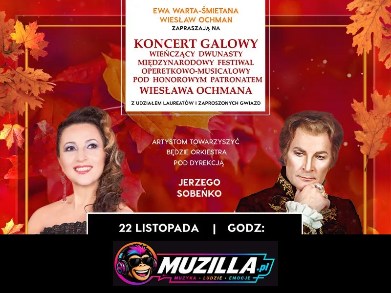 Wielki Koncert Galowy Operetkowo-Musicalowy — Kraków — 22 listopada 2026