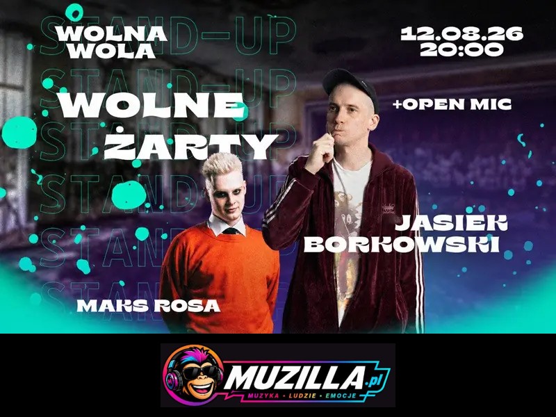 Wolne Żarty + Open Mic — Warszawa — 12 sierpnia 2026