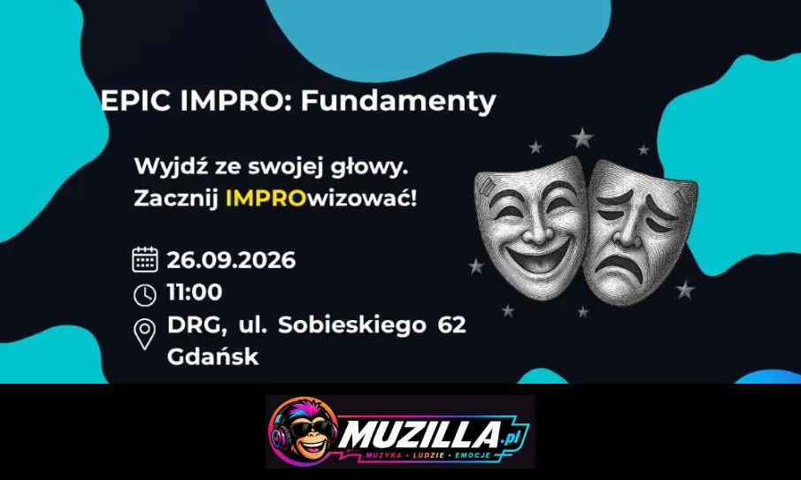Wyjdź ze swojej głowy. Zacznij IMPROwizować! — Gdańsk — 26 września 2026