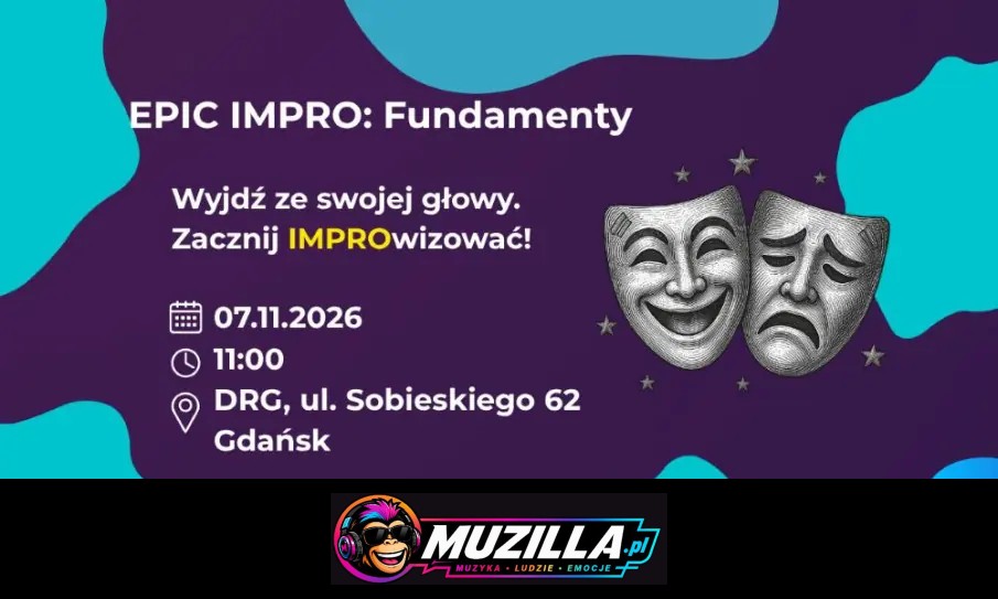 Wyjdź ze swojej głowy. Zacznij IMPROwizować! — Gdańsk — 7 listopada 2026
