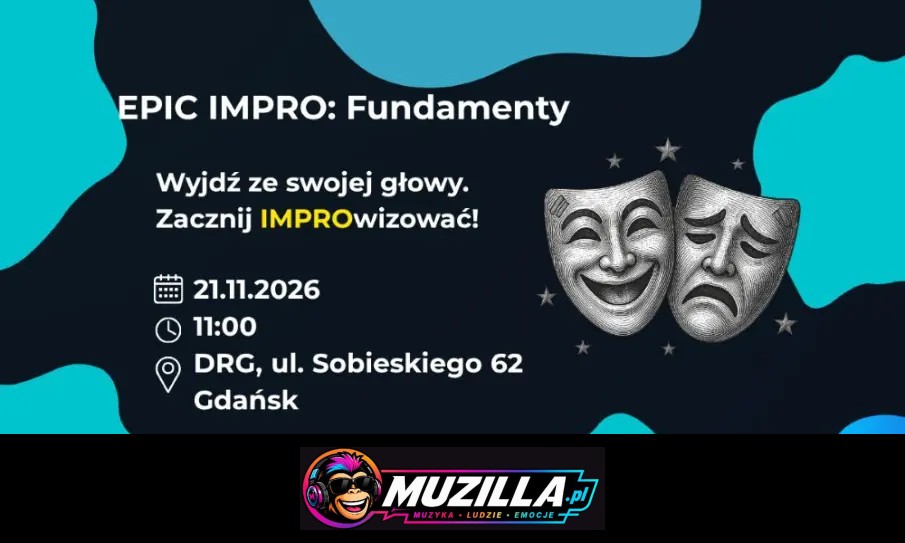 Wyjdź ze swojej głowy. Zacznij IMPROwizować! — Gdańsk — 21 listopada 2026