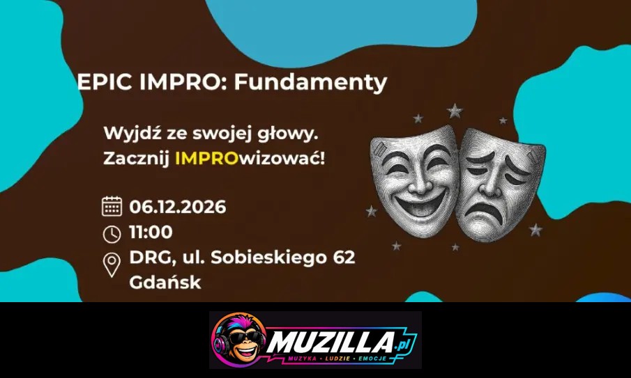 Wyjdź ze swojej głowy. Zacznij IMPROwizować! — Gdańsk — 6 grudnia 2026