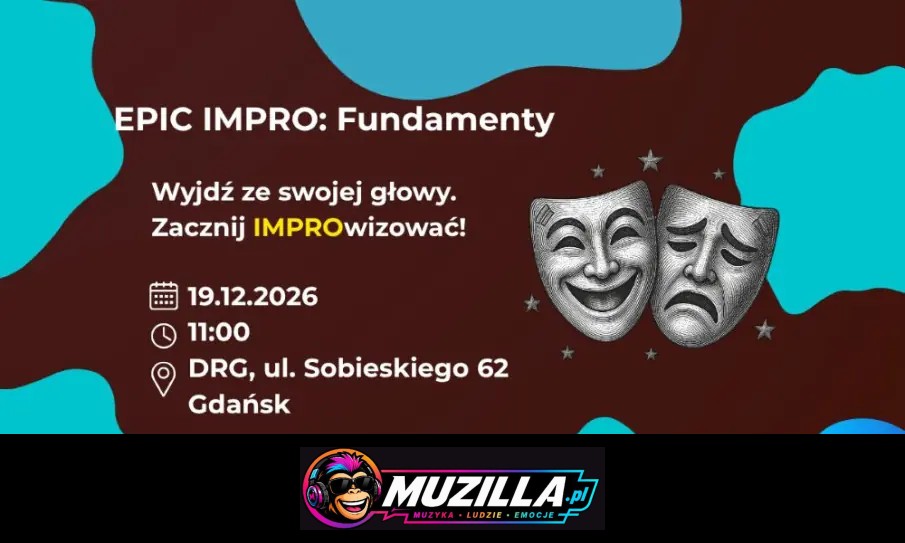 Wyjdź ze swojej głowy. Zacznij IMPROwizować! — Gdańsk — 19 grudnia 2026